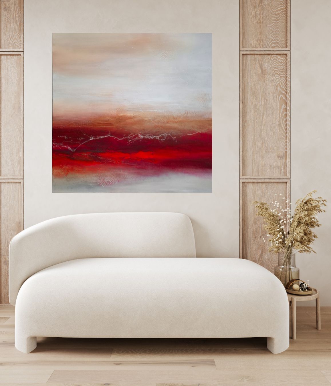 Dipinti: Gemälde Bild "Spiel mit dem Feuer" 80x80 – Nuovo e nell'imballaggio originale da Rothenburg venduto da majol 7