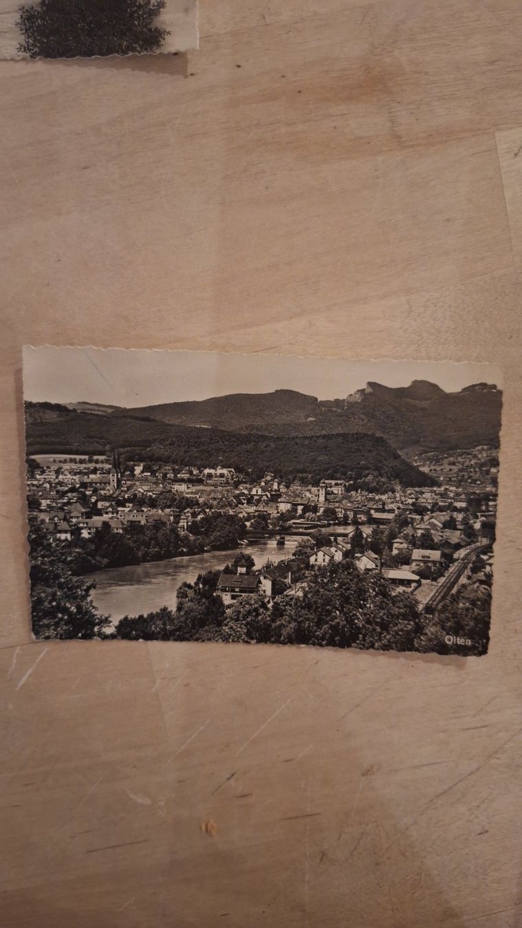Ansichtskarten: Antike Postkarte Olten – Gebraucht aus Appenzell-Steinegg von lichs