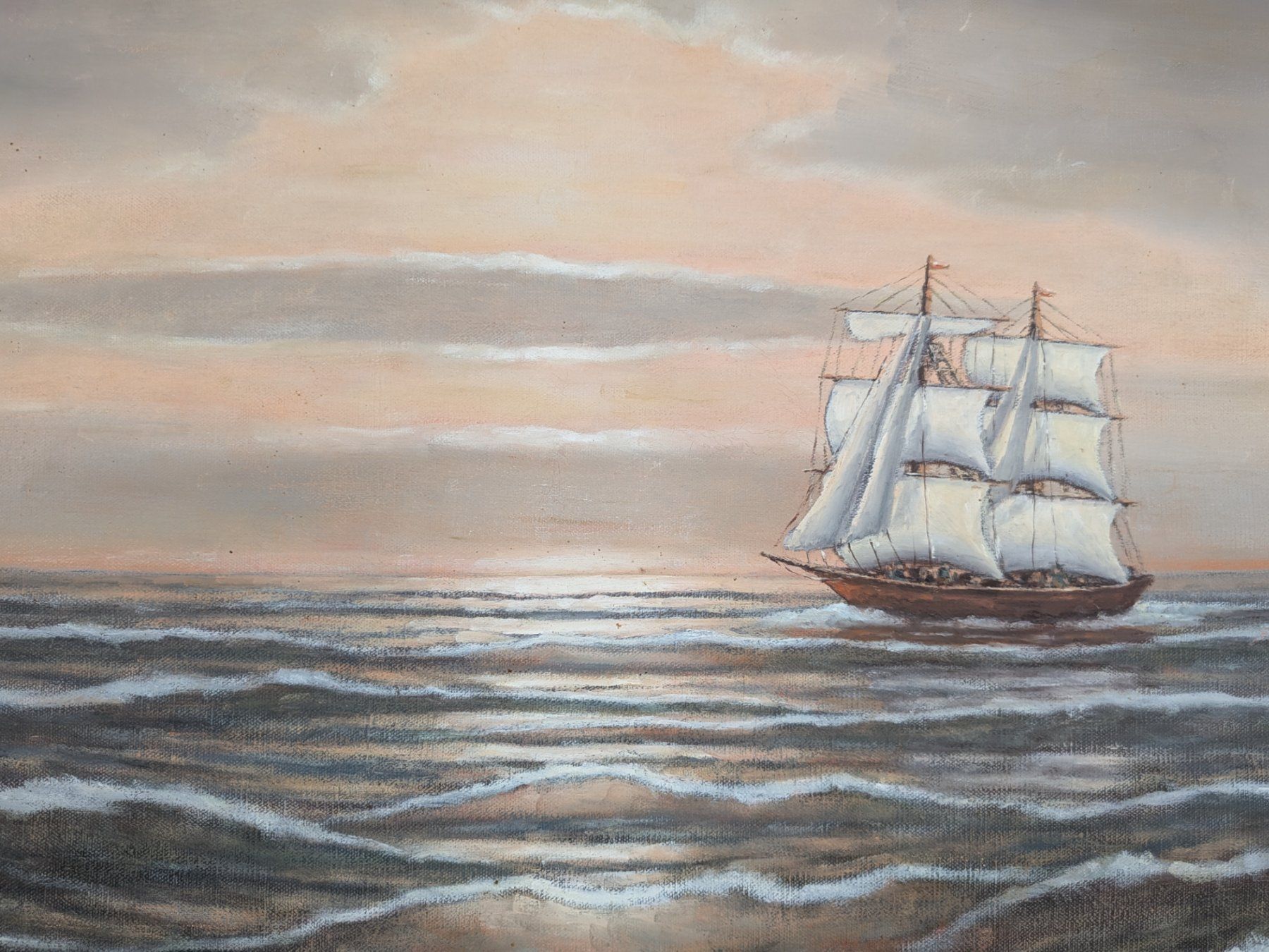 Tableaux: CH. VÖGELI Ölbild Meer – D'occasion à Suhr par Restwert_Suhr 2