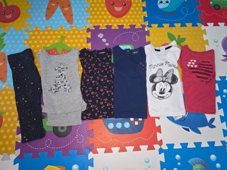 Mädchen Kleider 5 Pullover 1 Hose