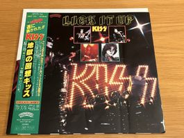 Kiss Lick it up Lp Japan, 1st press