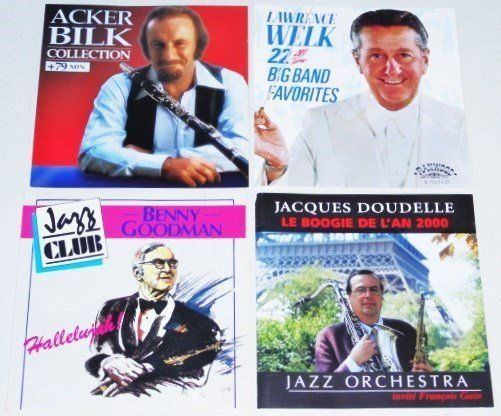CD: 4CDds- Jacques Doudelle, Lawrence Welk, Acker Bilk & Goodman – Usato da Unterbäch venduto da xazuq