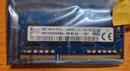Barrette mémoire Hynix SODIMM 1600mhz PCL3 2GO