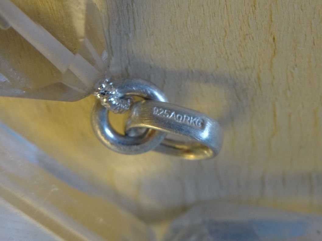 Catenine: Bergkristall Kette / 925 Silber – Usato da Esslingen venduto da eintagammeer 4