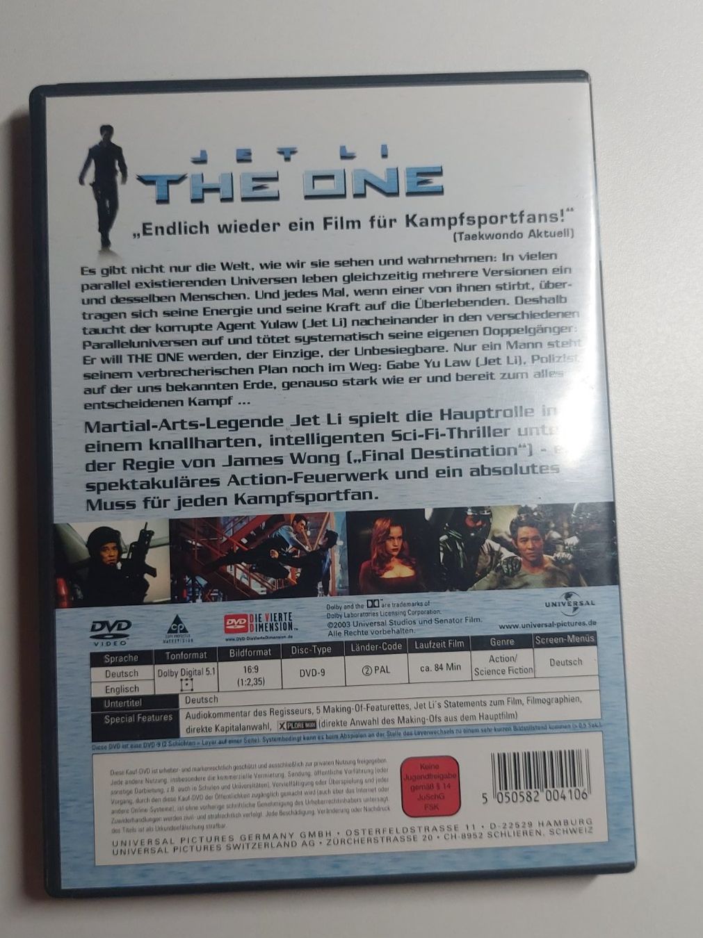 Tutti i DVDs: Jet Li - The One (DVD) – Usato da Erlinsbach venduto da pfunky 1