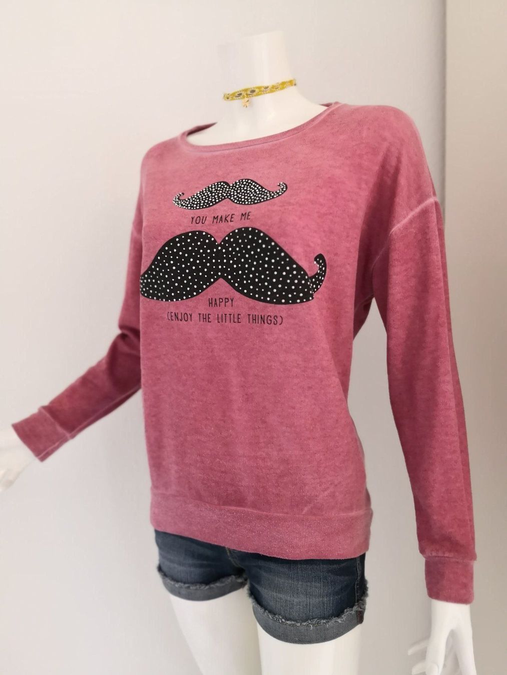 Mango Pulls & Sweat-shirts: 🤩MANGO PULLOVER ROSA & STRASS & D&G P. – D'occasion à Olten par Naja-Twins-Twins 4