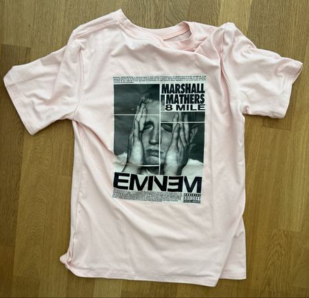 T-Shirt Eminem 8 Mile, Grösse S, rosa, perfekter Zustand!