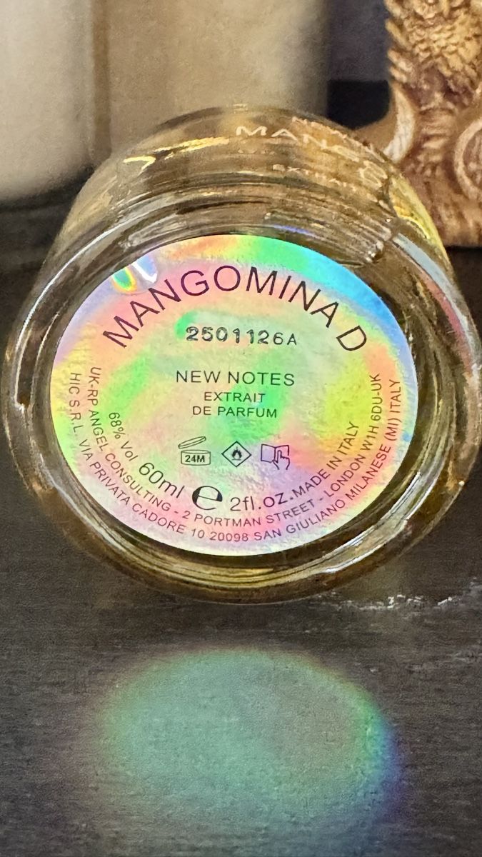 Parfums & Eau de Toilette: New Notes Mangomina D Extrait de Parfum usato – D'occasion à Besazio par tonpetitparfum 1