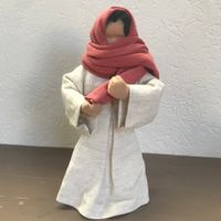 Schöne handgemachte Krippenfiguren - 1 Frau