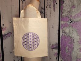 Bio BW Tasche Blume des Lebens NEU