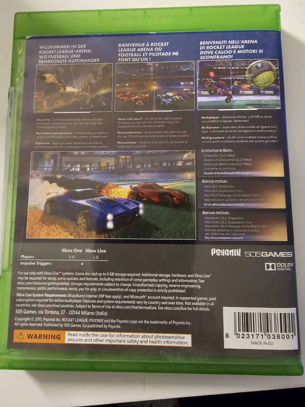 Microsoft Spiele: Rocket League für Xbox One – Gebraucht aus Emmenbrücke von prisan_LU 2