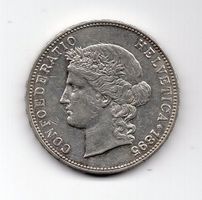 (567) Schweiz, 5 Franken 1895, fast stgl
