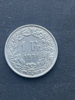 1.- Silber CH Jahr 1931