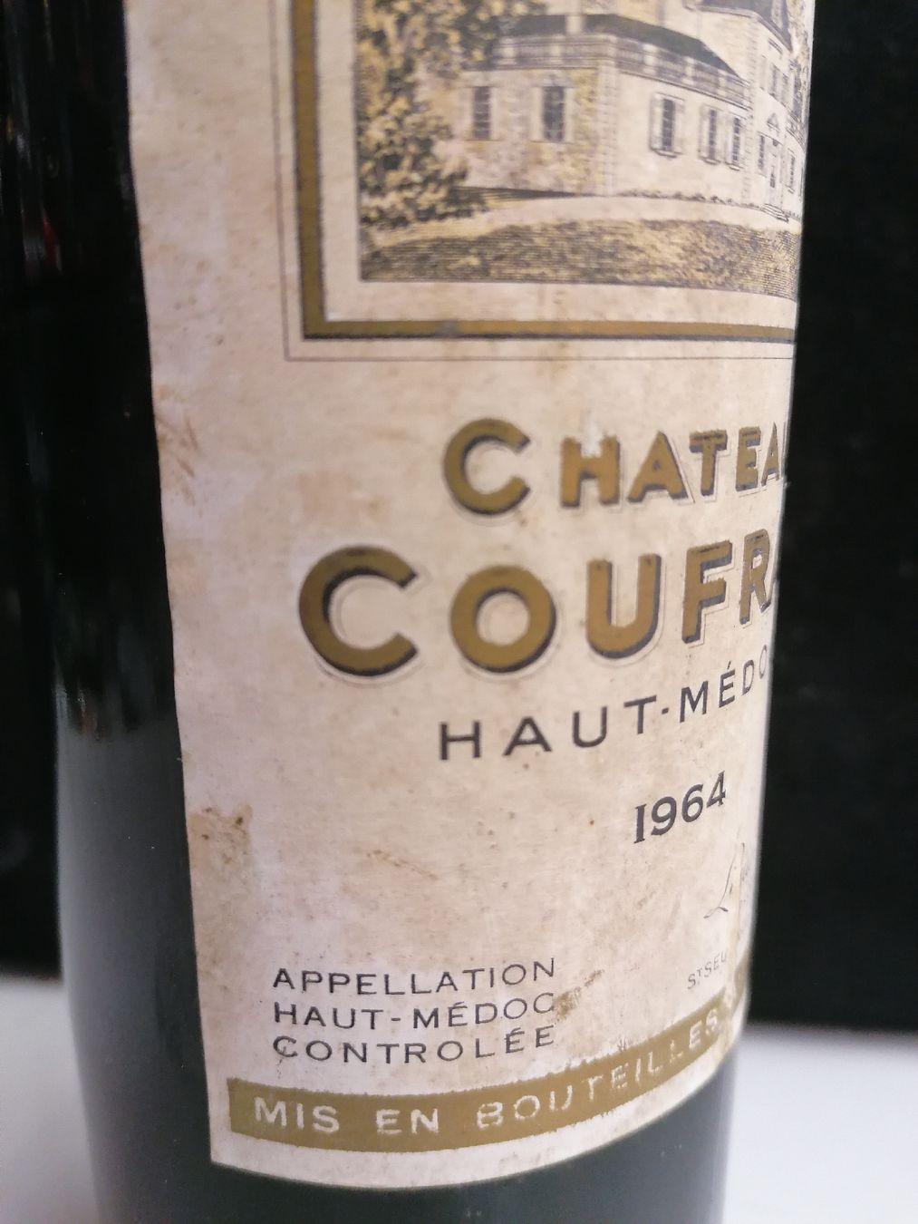 Vino: CHÂTEAU COUFRAN HAUT MÉDOC 1964 – Nuovo (secondo la descrizione) da Genève venduto da Leboucheoreilles 4