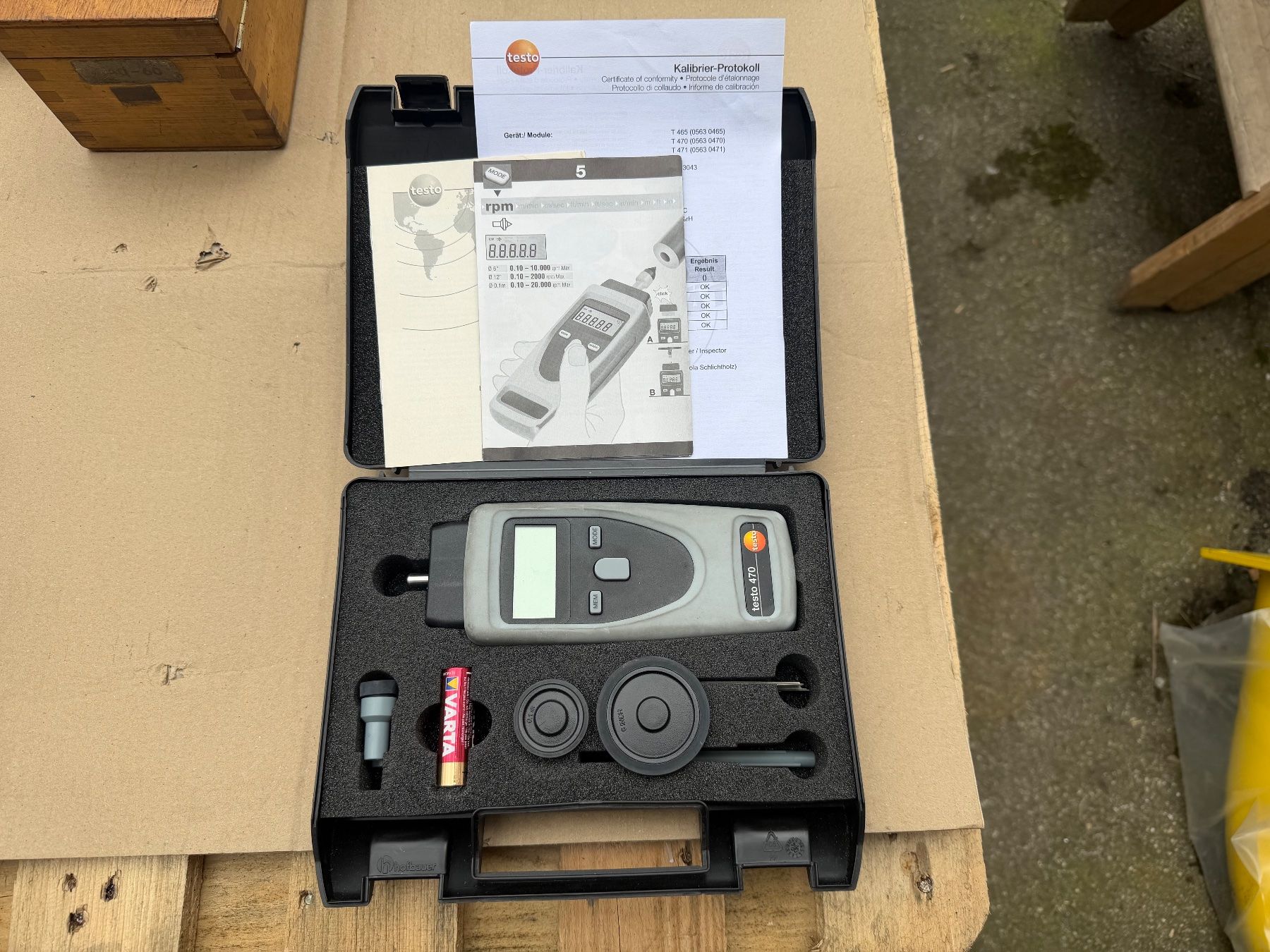 Messen: Testo digitales Handtachometer – Gebraucht aus Necker von liq24 1