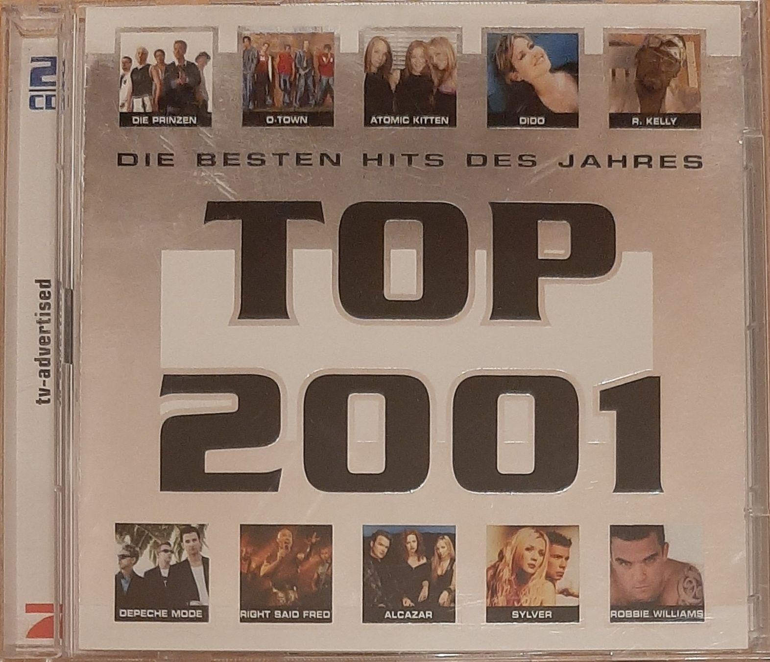 CD: Top 2001, DE Dance Pop Compilation Sampler 2001 – Usato da Schönenberg TG venduto da Gregolino76