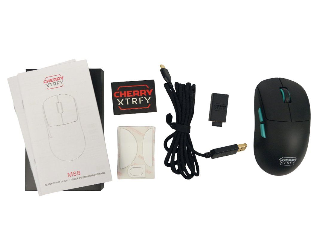 Mouse: CHERRY xtrfy M68 Wireless Black Maus – Usato da Hünenberg venduto da Restwert_Zug 8