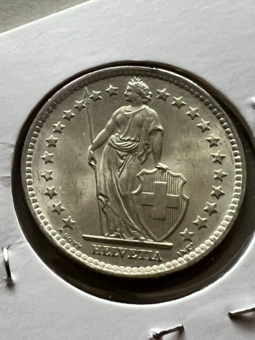 Alle Münzen: 2 Fr. 1964 unz. – Gebraucht aus Schötz von Odpa 1