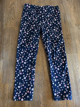 s.Oliver Leggings Gr. 92 Blumenmuster, Top Zustand