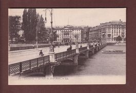 GENEVE - Pont du Mont Blanc - 1917