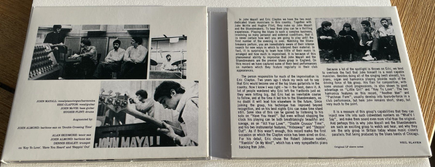 CD: John Mayall & The Bluesbreakers – Blues Breakers with Eric – Usato da Rüti ZH venduto da Liliane_market 1