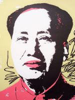 Mao – Siebdruck von Andy Warhol, 60 x 60 cm "After"‪