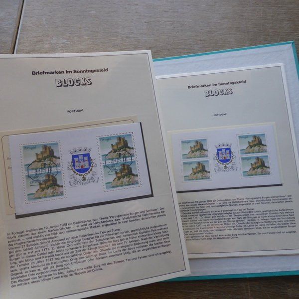 Tutti i francobolli: BLOCKS / BOGEN - Sammlung   PORTUGAL   siehe 75 Bilder – Usato da Egliswil venduto da Trens01 9
