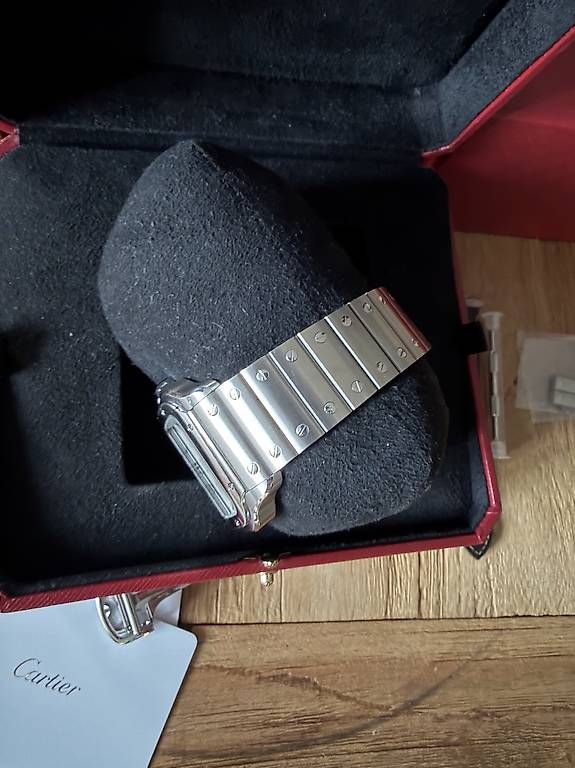 Cartier Uhren: Cartier Santos - Full Set - Large Model – Gebraucht aus Stetten AG von GranTorino 2