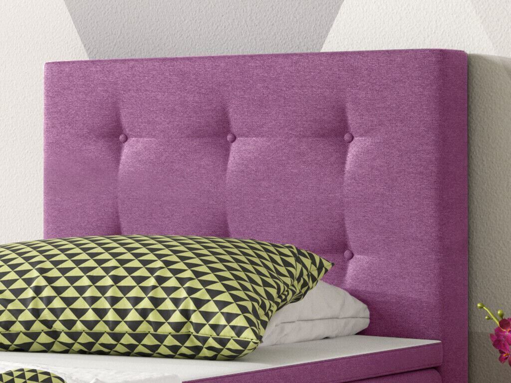 Letti: Boxspringbett 90x200 Rosa Hotelbett Einzelbett Bett – Nuovo e nell'imballaggio originale da Wallenwil venduto da toesstal-vertrieb 5