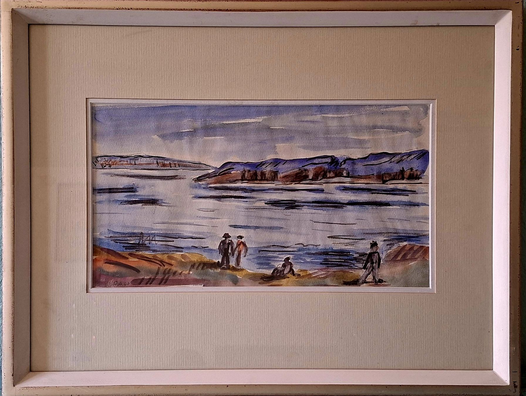 Dipinti: Oskar Althaus, Aquarell, 1908-1965, Schweiz – Usato da Liestal venduto da Abimos