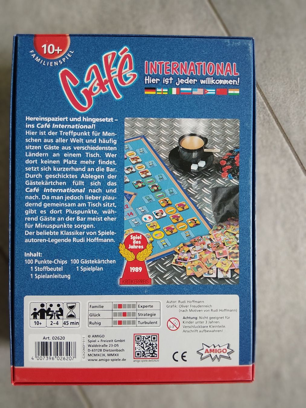 Amigo Giochi: Café International Spiel ab 10+ – Usato da Urtenen-Schönbühl venduto da st_iseli 1
