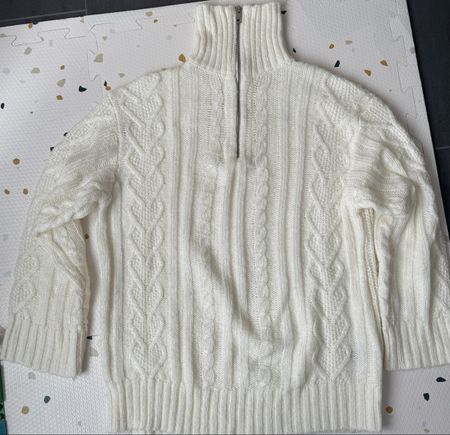 H&M Divided Strickpullover, XS, Weiss, Winter Pulli!