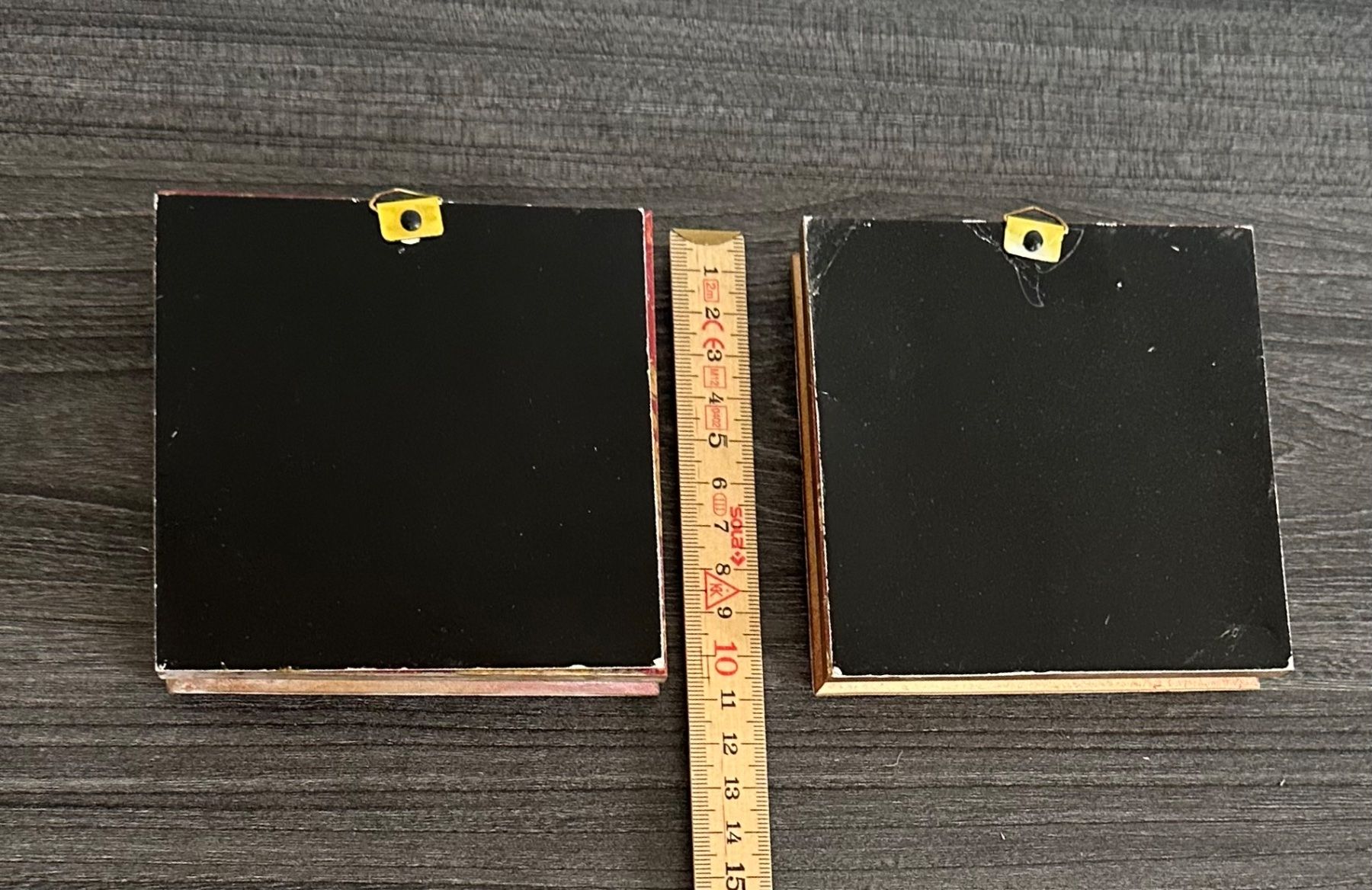 Gemälde: 2 kleine Original Gemälde mit Holzrahmen – Gebraucht aus Zürich von bra_m9b2 5