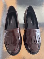 Fabio Rusconi Loafer Schuhe Leder Bordeaux Grösse 37