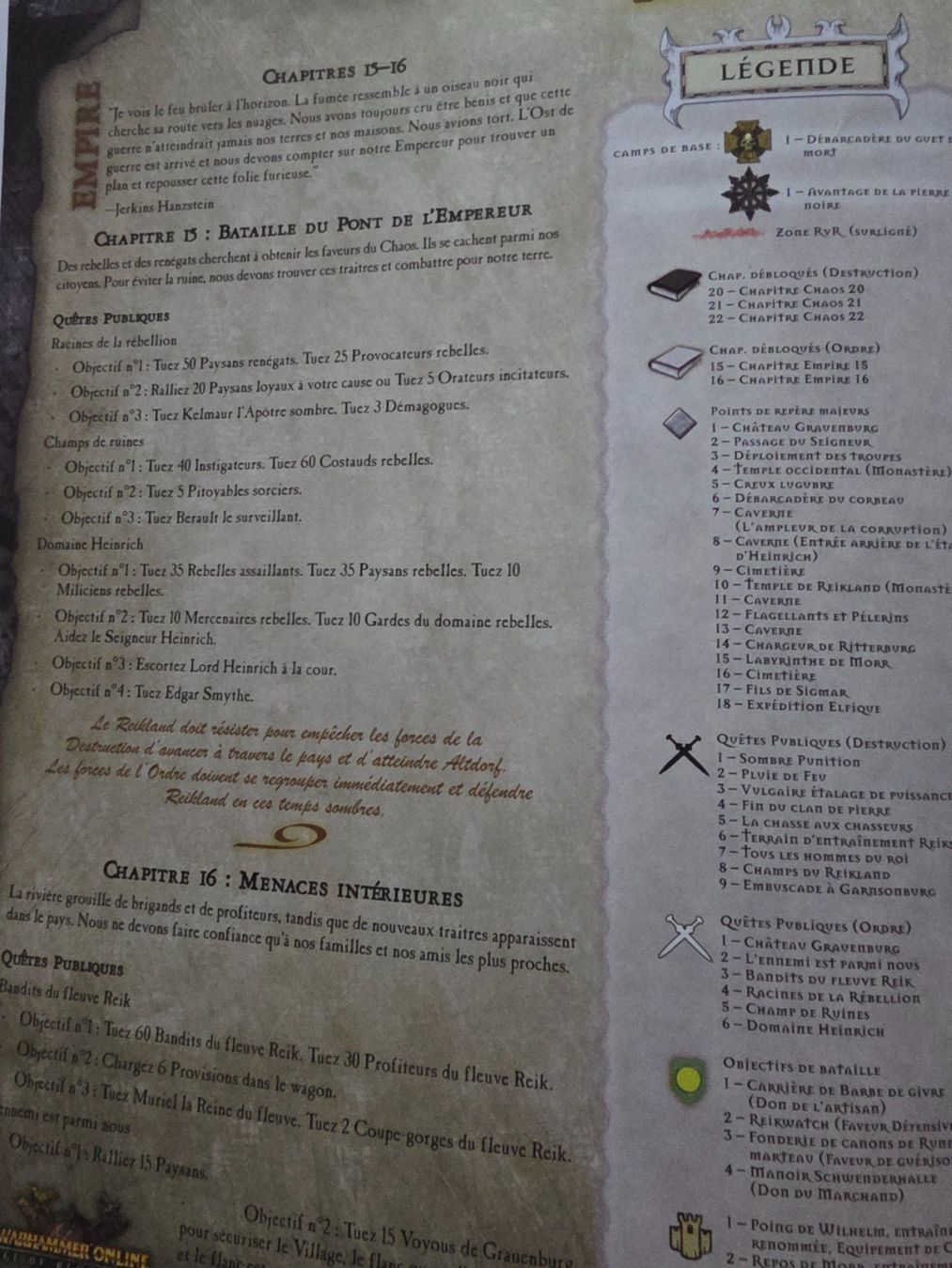 Libri: Warhammer Online guide officiel – Usato da Genève venduto da BruceKampbell 3