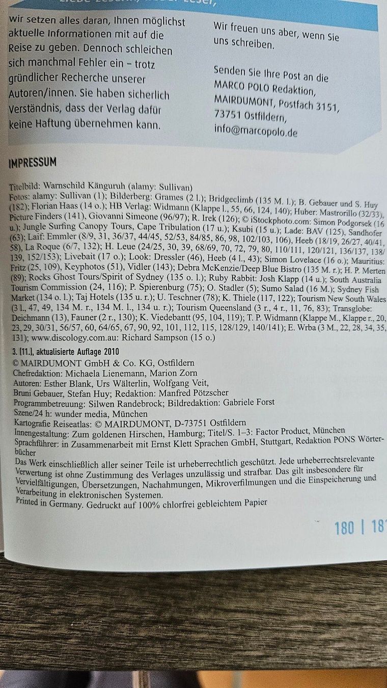 Libri: Reiseführer Australien Marco Polo – Usato da Kleinandelfingen venduto da jessi2209 1