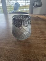 Vintage Teelichthalter, Windlicht, Silber-Look, Neu✨️