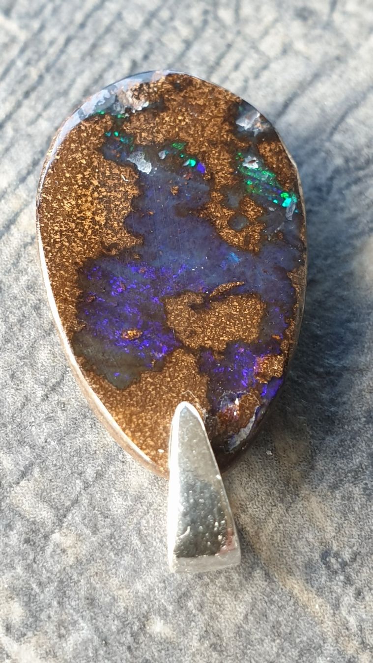 Ciondoli: Anhänger Boulder Opal. – Nuovo (secondo la descrizione) da Niederbüren venduto da Raphael014 3