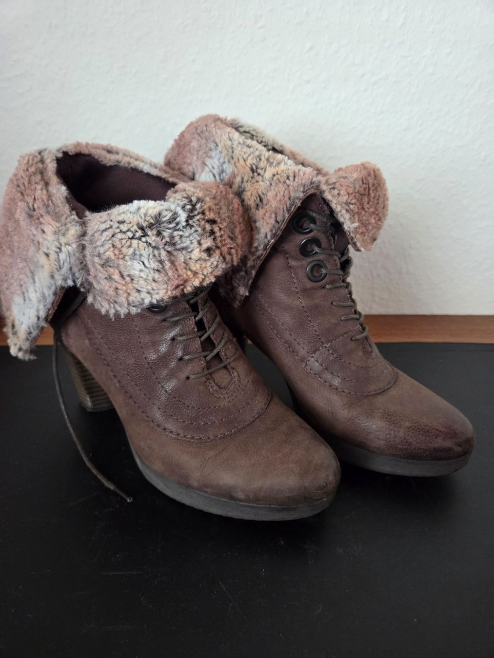 Mjus Scarpe da donna: Mjus Stiefeletten braun – Usato da Zürich venduto da Stephs13 3