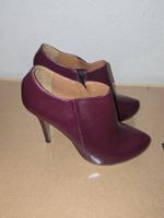 Bottines bordeaux élégantes, parfaites pour l'automne! 36