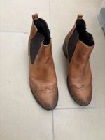 Boots brown leather size 37