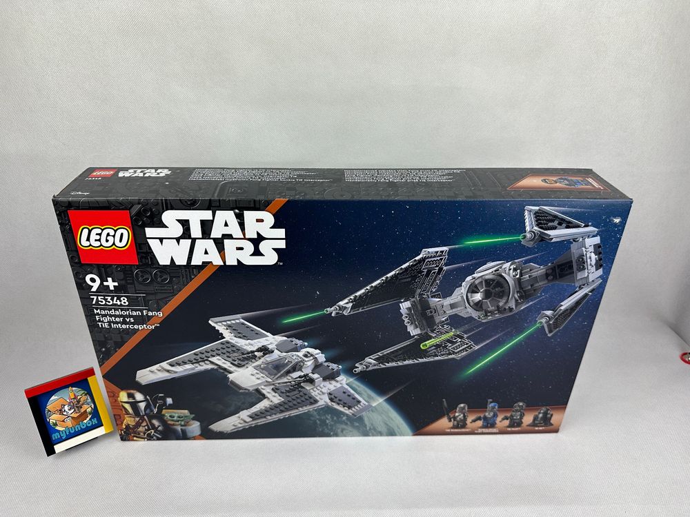 Lego StarWars 75348 Mandalorian Fang Fighter vs. TiE NEU/OVP | Kaufen ...