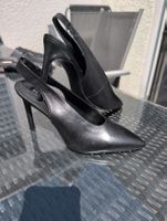 Escarpins pointus noirs Mango - Taille 39 - neuves.