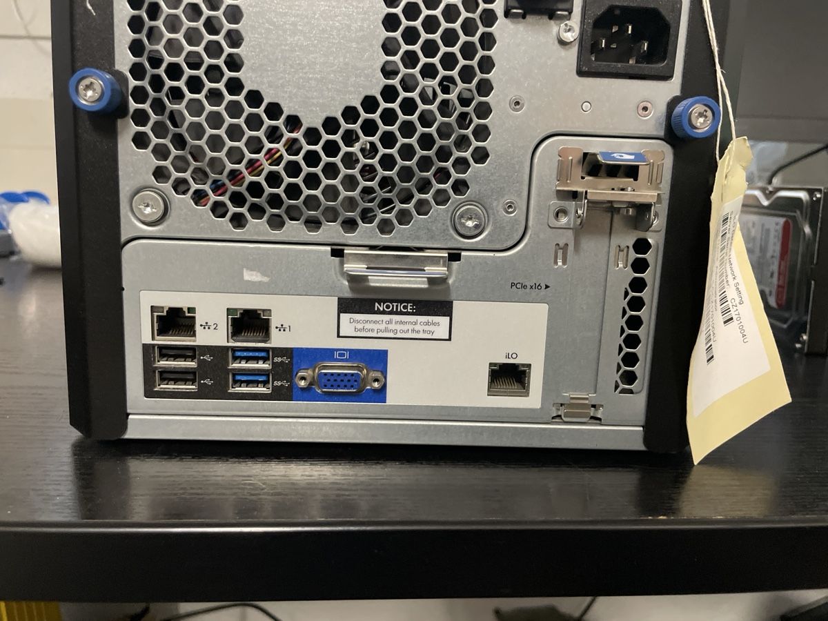 Hewlett Packard Server: HP ProLiant MicroServer Gen8 1TB/16GB/i3 – Usato da Abtwil SG venduto da Kueng.MultiOutlet 3