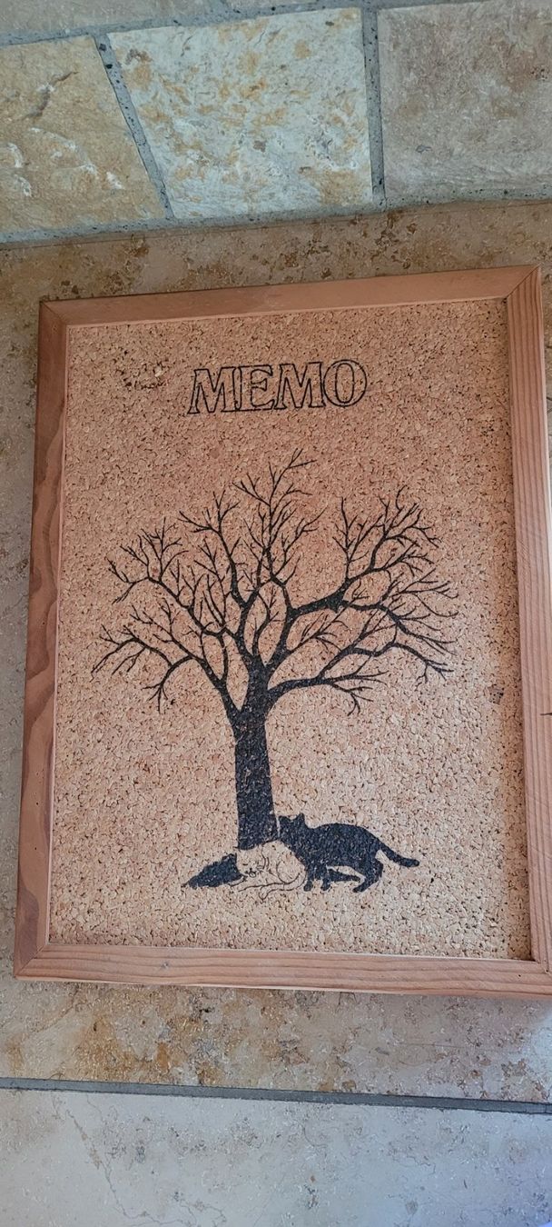 Alle Dekorationen: Pinwand 30x40 cm – Gebraucht aus Hondrich von Ebro01