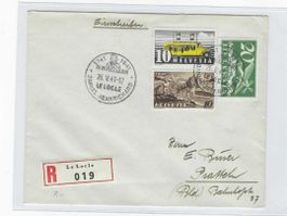 CH/BEDARF BELEG R.UM 1941MISCH FR. LE LOCLE STEMPEL U.AK.ST.