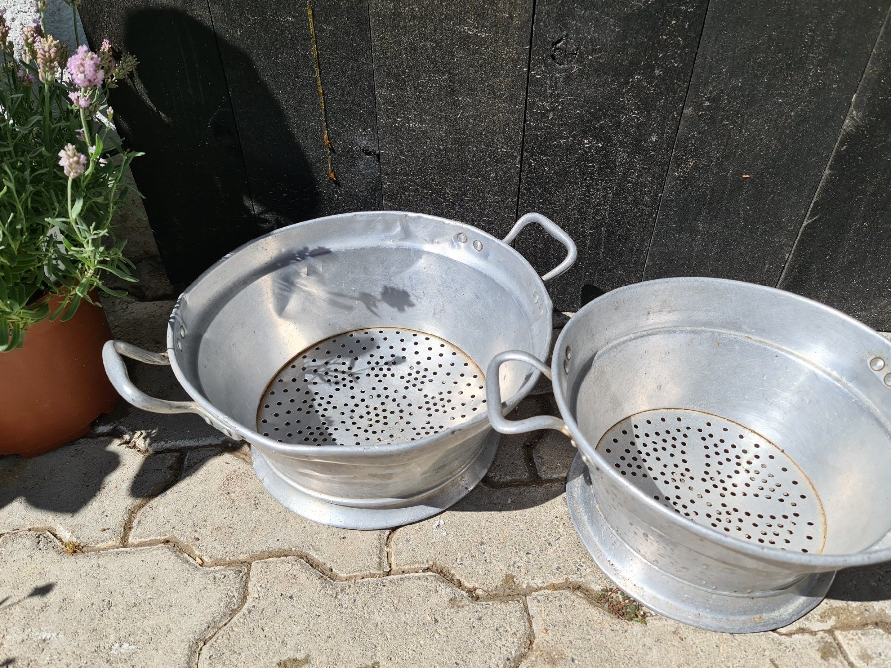 Elettrodomestici da cucina: Küchensieb, antik -  2 Stk. – Usato da Uster venduto da Cruleye 1