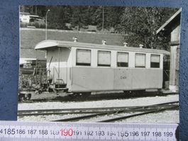 BAHN SCHWEIZ CMN B2 16 V, 1925 LES PONTS-DE MARTEL 1977 NEAK
