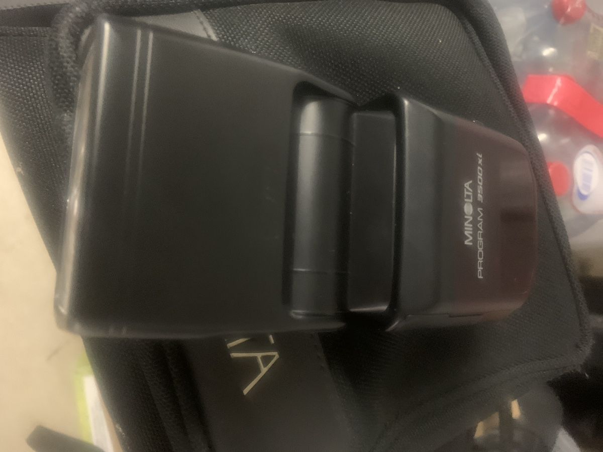 Minolta Flash: Minolta Tasche original, Program 3500xi Af35- – Usato da Wabern venduto da moh_s5m8 3