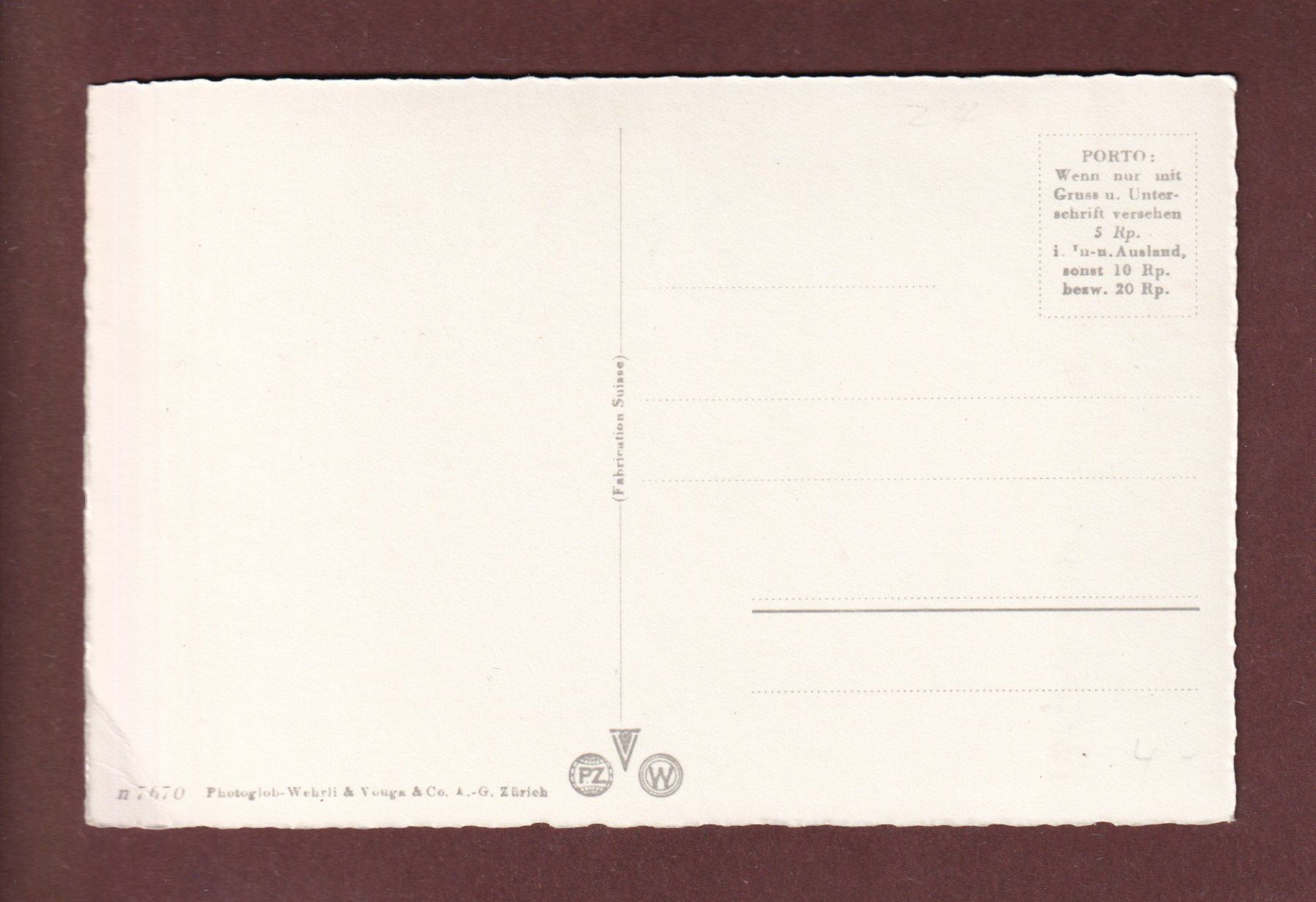 Cartoline postali: ZÜRICH - Gottfried Keller Haus // Eckbug // – Usato da Pully venduto da nicecards-shop 1